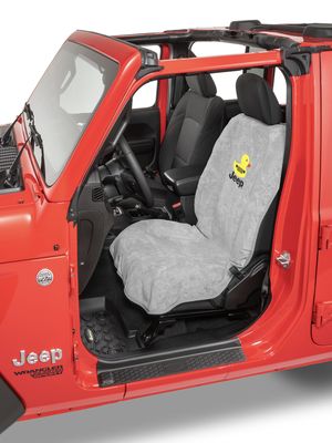 Jeep Towel - Seat - Grey Duck