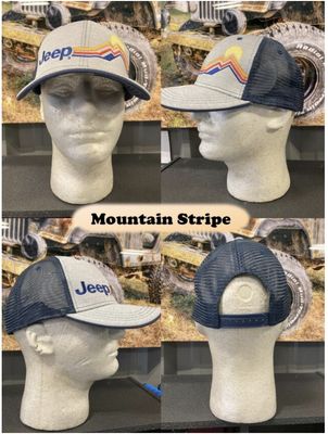 JC Jeep Hat - Mountain Stripe