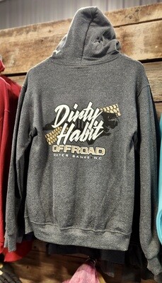 DHO Hoodie - Heather Black
