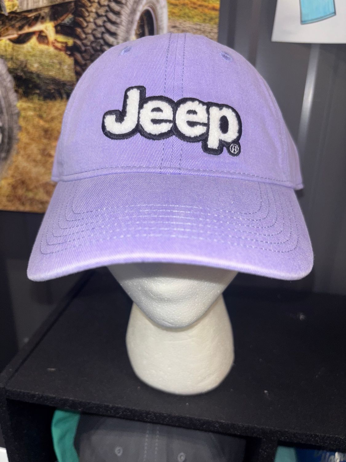 DSC Jeep Hat - Chino Twill Ponytail Lavender