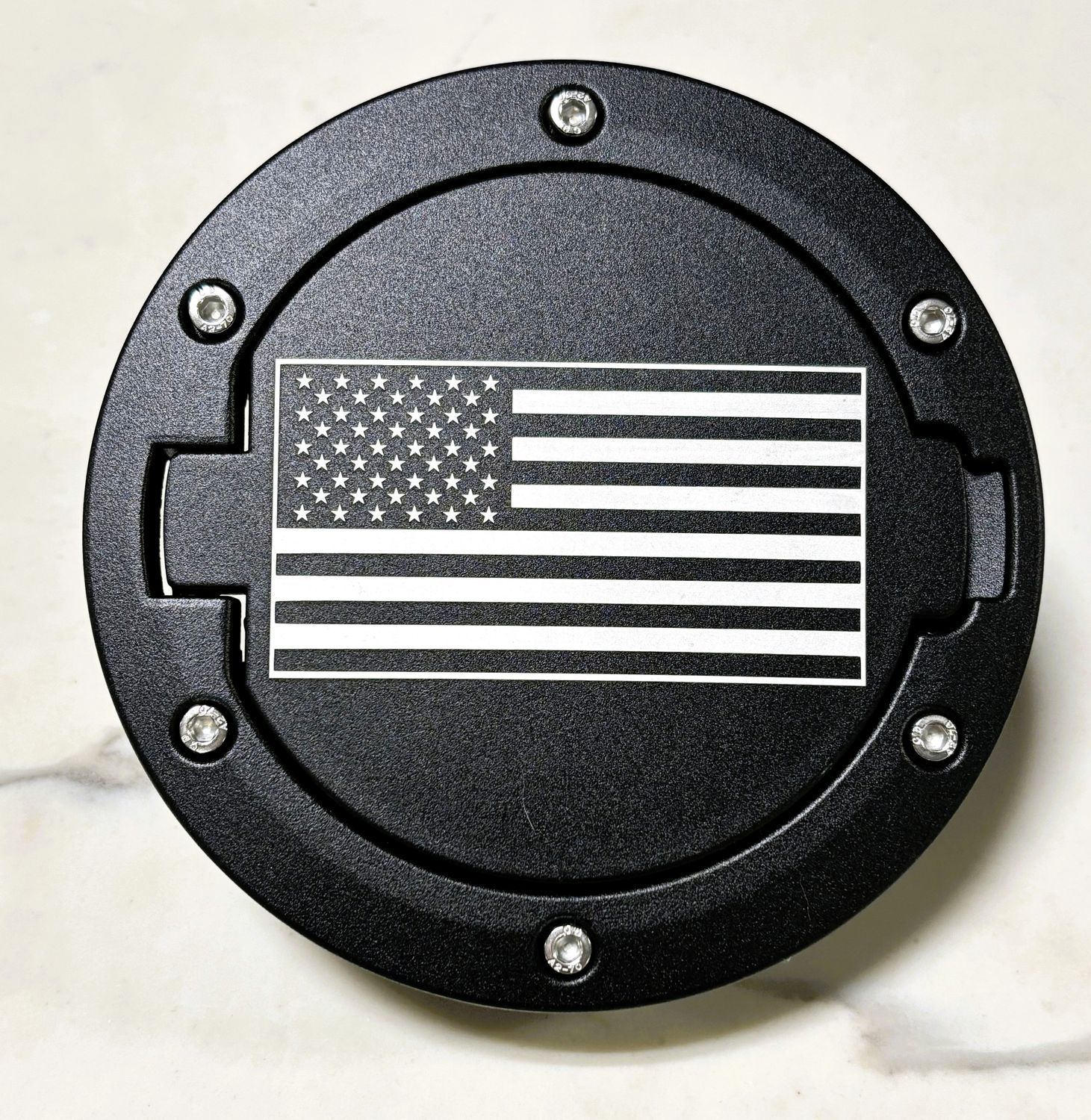 Jeep Fuel Door - American Flag JK