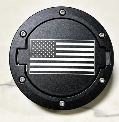 Jeep Fuel Door - American Flag JK