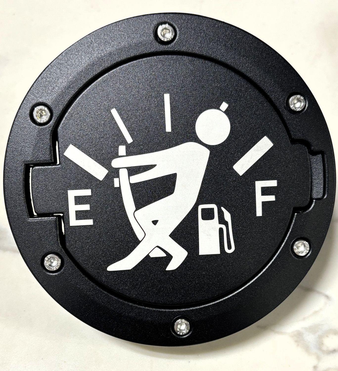 Jeep Fuel Door - Fuel Guy JK