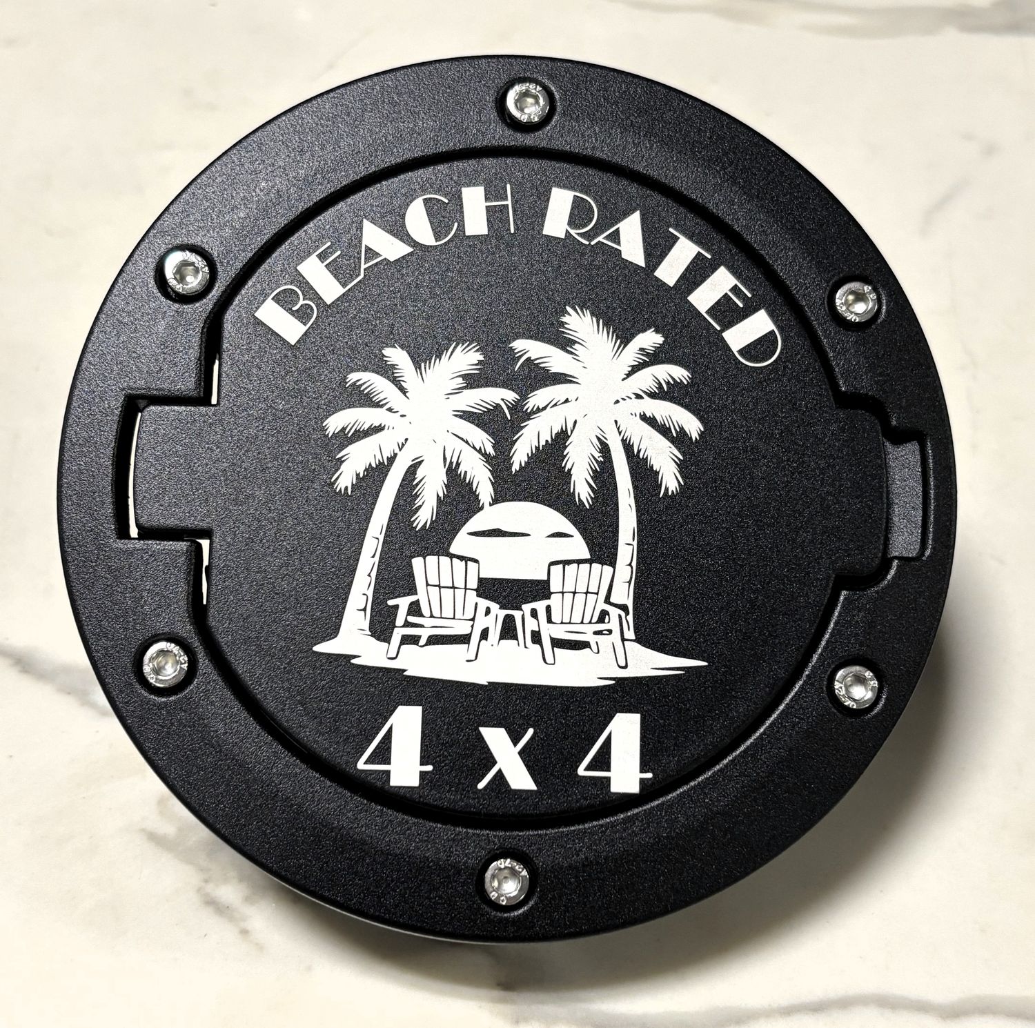 Jeep Fuel Door - Beach Rated JK