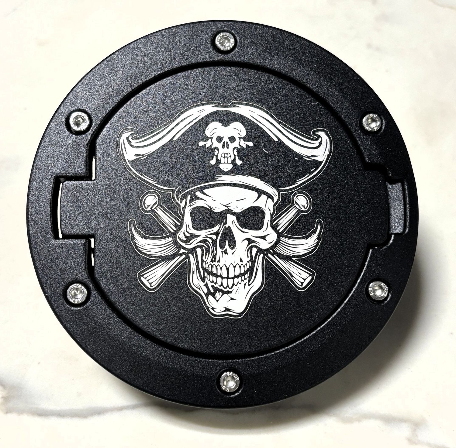 Jeep Fuel Door - Jolly Roger JK