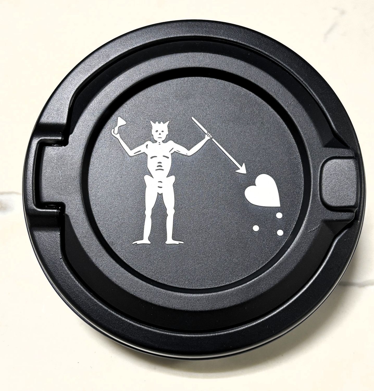 Jeep Fuel Door - Black Beard JL