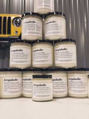 Jeepaholic Soy Candle