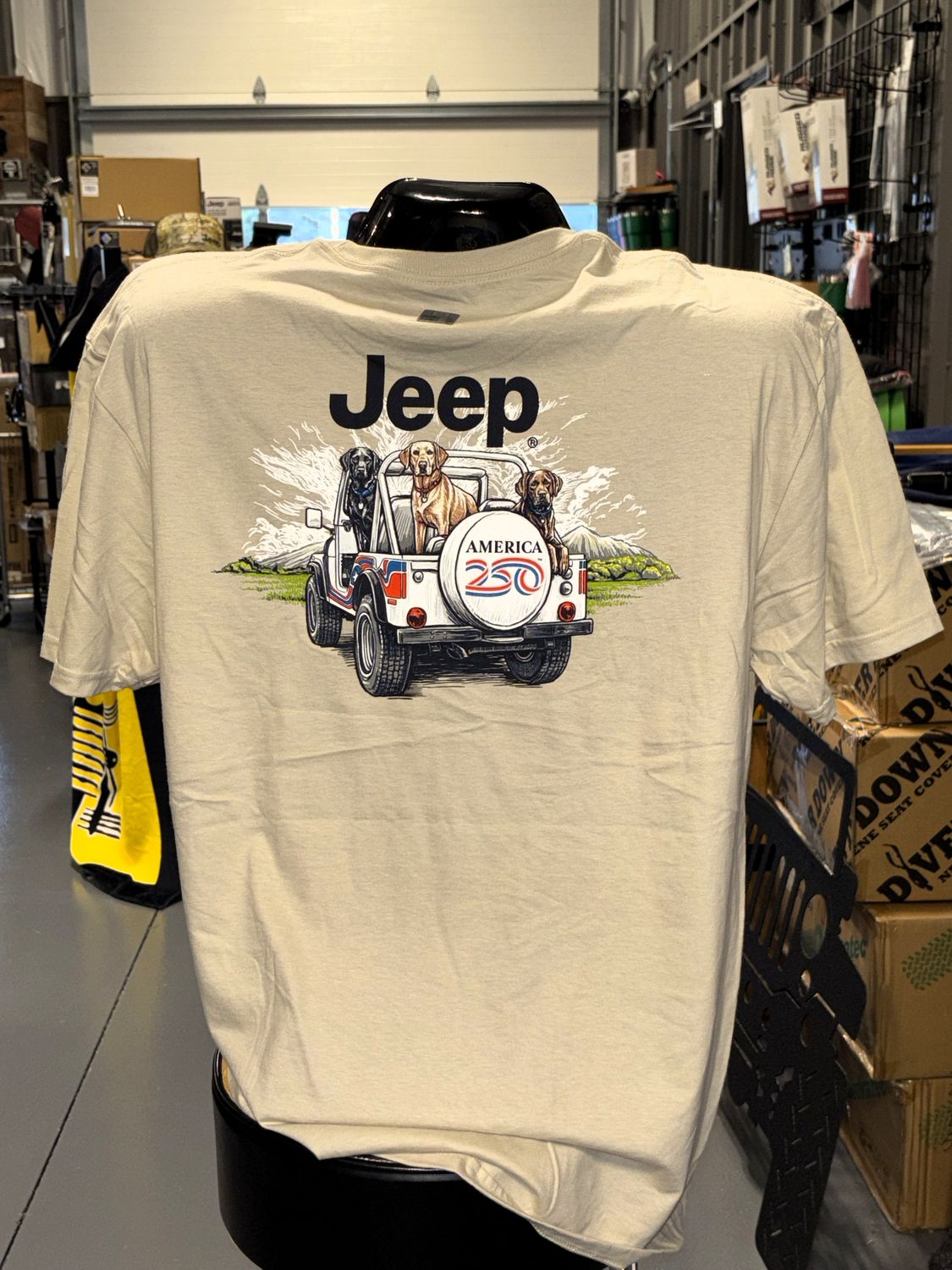 Jeep T-Shirt - A250 Lab Trio