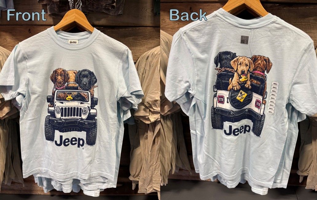 Jeep T-Shirt - Puppy on Board