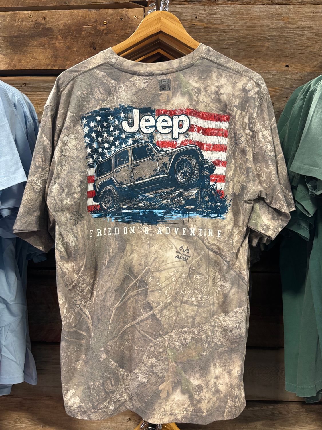 Jeep T-Shirt - Camo Freedom