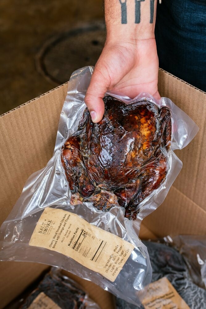 Smoke Whole Chicken