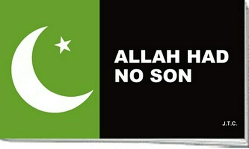 &quot;ALLAH HAD NO SON&quot; 10 x Chick Tracts