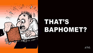 &quot;THAT&#39;S BAPHOMET&quot; 10 x Chick Tracts