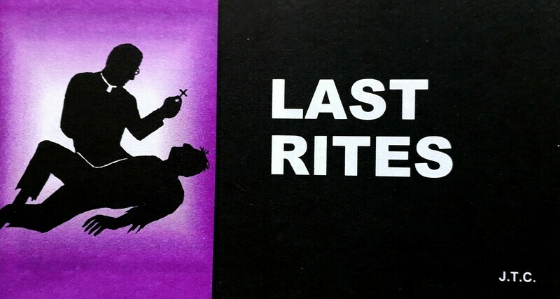 &quot;LAST RITES&quot; 10 x Chick Tracts