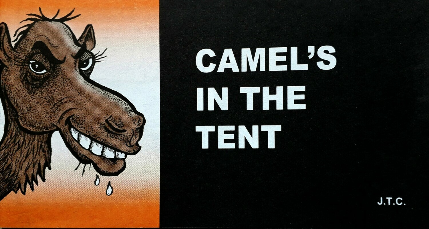 &quot;CAMEL&#39;S IN THE TENT&quot; 10 x Chick Tracts