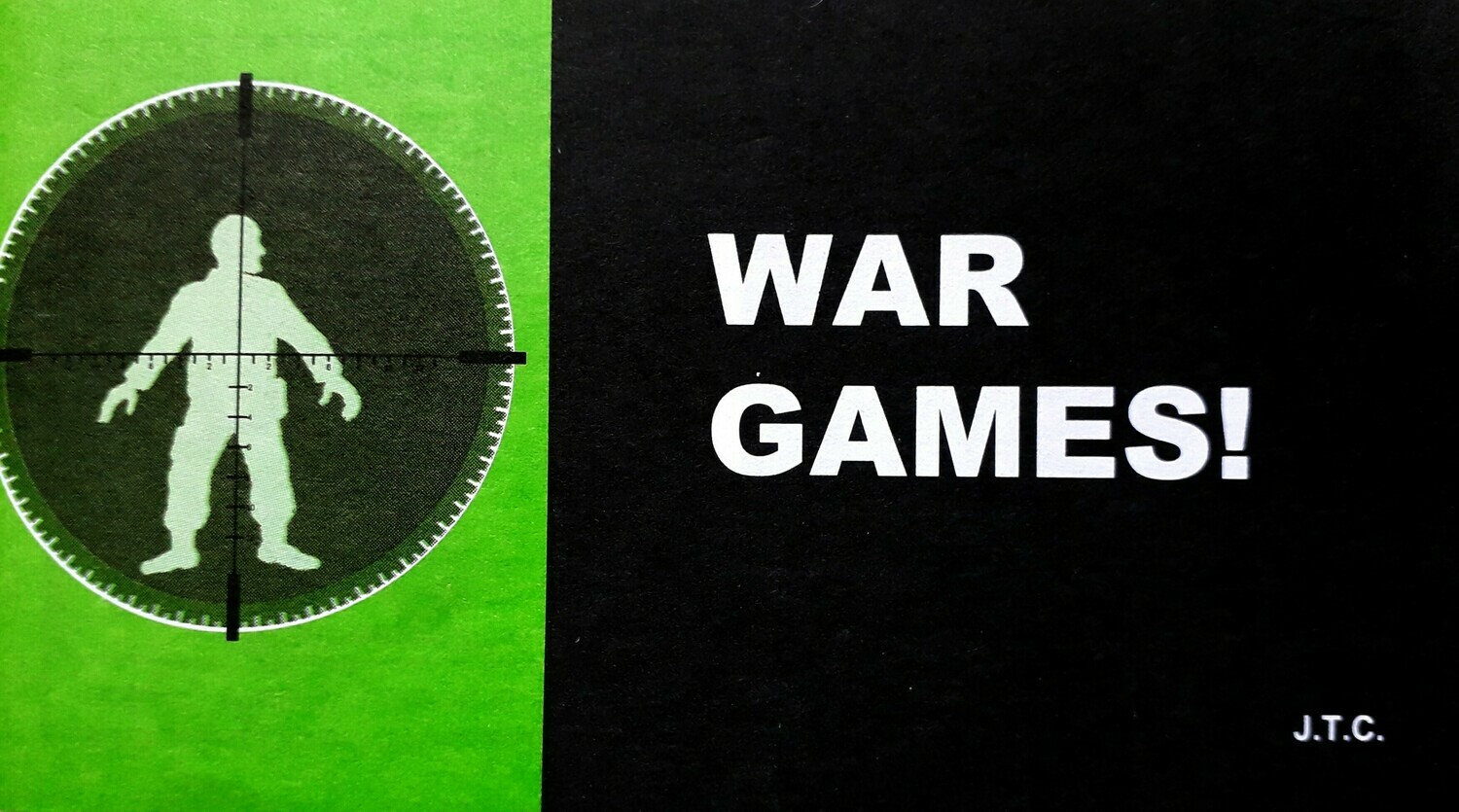 &quot;WAR GAMES&quot; 10 x Chick Tracts