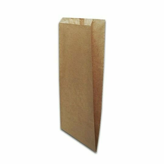 Bolsa papel KRAFT Baguette 11+5x54 cm.(Caja 2000 unidades). Papel reciclable, biodegradable y que procede de materiales renovables. Apto para el contacto directo con alimentos secos, grasos y húmedos. Bolsa papel KRAFT Baguette 11+5x54 cm.(Caja 2000 unidades). Papel reciclable, biodegradable y que procede de materiales renovables. Apto para el contacto directo con alimentos secos, grasos y húmedos.
