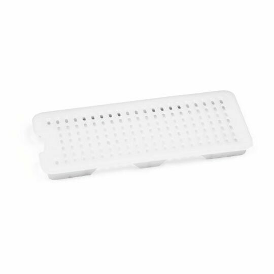 Rejilla GastroNorm Blanca GN1/2 esenciales en toda cocina que lleva a cabo procesos de conservación de alimentos.