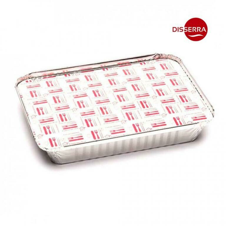 Tapa para CO09313 (Ristra 125 unidades). Tapa de cartón con recubrimiento de PE. Apto para uso alimentario.