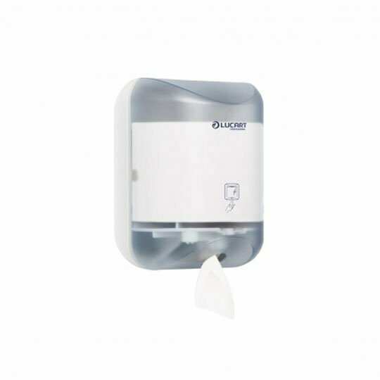 Dispensador L ONE MINI Papel higiénico DOSIFICADO. Sistema versátil y de alto rendimiento para bobinas seca manos de mecha y de papel higiénico. Dispensación hoja a hoja. Dispensador L ONE MINI Papel higiénico DOSIFICADO. Sistema versátil y de alto rendimiento para bobinas seca manos de mecha y de papel higiénico. Dispensación hoja a hoja.