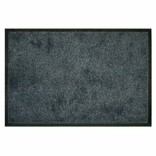 Alfombra secante atrapapolvo con reverso antideslizante 60x85 (Interior), con esta alfombra se consiguen suelos limpios, secos y seguros, sin caídas ni resbalones.