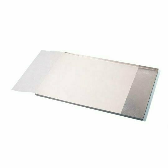 Papel siliconado para hornear (Paquete 500 uds). Ideal para hornear un pastel, un pollo, pizza u otro cualquier plato delicioso, que requiera separación entre la bandeja y la comida mientras se cocina