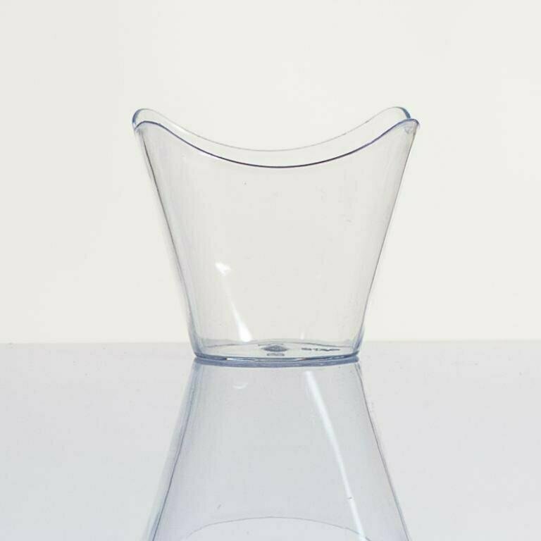 Miniatura vaso transparente catering hosteleria eventos
