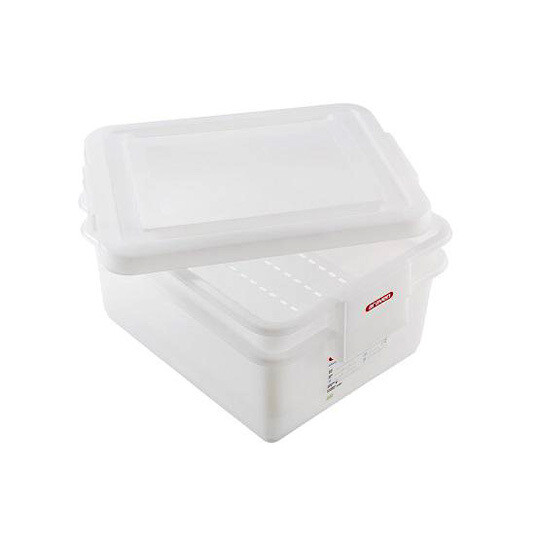 Kit de descongelación está diseñado pensado en la seguridad alimentaria en cocina profesional. Se recomienda proteger el alimento con la tapa proporcionada el kit para evitar posibles contaminaciones.