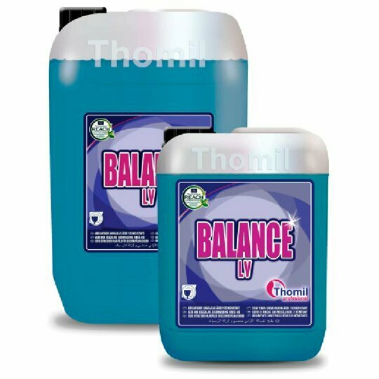 Abrillantador lavavajillas BALANCE LV (Garrafa 10 l). Producto especialmente desarrollado para el abrillantado y secado de la cristalería y vajilla en máquinas automáticas y túneles de lavado.