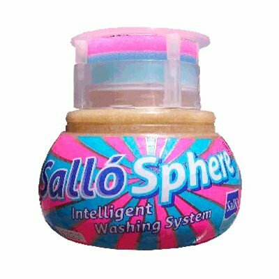 Sallosphere EXTREME detergente+abrillantador sólido en esfera. Esferas de detergente con abrillantador para el lavado de vajillas en máquinas profesionales.