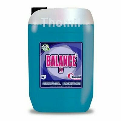Abrillantador lavavajillas BALANCE LV (Garrafa 20 l). Producto especialmente desarrollado para el abrillantado y secado de la cristalería y vajilla en máquinas automáticas y túneles de lavado. Abrillantador lavavajillas BALANCE LV (Garrafa 20 l). Producto especialmente desarrollado para el abrillantado y secado de la cristalería y vajilla en máquinas automáticas y túneles de lavado.