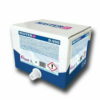 Abrillantador lavavajillas MASTERBOX D900 (Garrafa 5 litros). Abrillantador líquido concentrado, desarrollado especialmente para el abrillantado y secado de la cristalería. Abrillantador lavavajillas MASTERBOX D900 (Garrafa 5 litros). Abrillantador líquido concentrado, desarrollado especialmente para el abrillantado y secado de la cristalería.