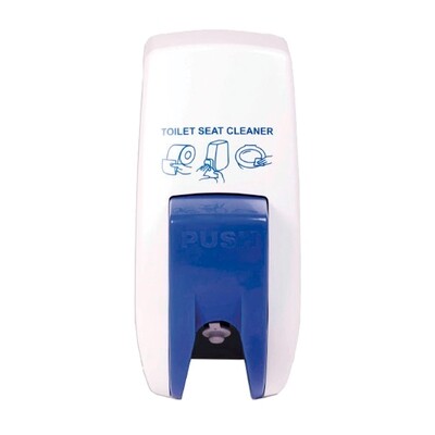 Dosificador desinfectante TAKE A SEAT WC 300ml. Sistema fácil de usar, que asegura al usuario asiento de WC limpio. El producto se evapora rápidamente, dejando la superficie higiénica al usuario.