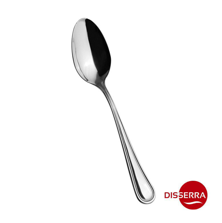 Cuchara QUEEN acero inoxidable 18/10 2,5 mm 20,7 cm largo (Caja 12 unidades)