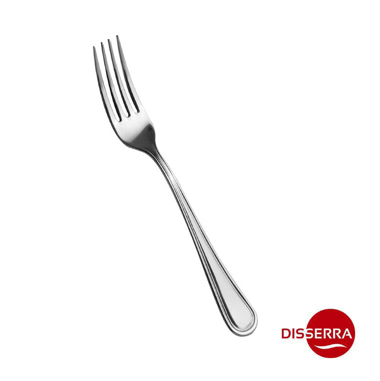 Tenedor POSTRE QUEEN acero inoxidable 18/10 2,5mm 18,8 largo (Caja 12 unidades)