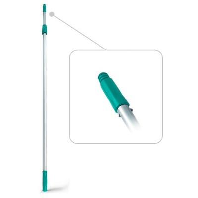 Mango TELESCÓPICO boquilla+cono rosca 2x200 cm. Mango telescópico con agujero y cono terminal con rosca - 2 piezas. Asta telescópica para alcanzar alturas. Ideal para la limpieza exterior y alturas. Mango TELESCÓPICO boquilla+cono rosca 2x200 cm. Mango telescópico con agujero y cono terminal con rosca - 2 piezas. Asta telescópica para alcanzar alturas. Ideal para la limpieza exterior y alturas.
