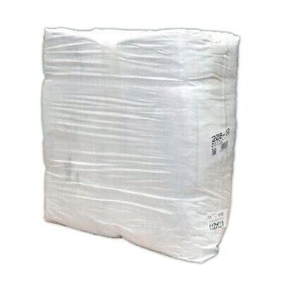 Trapo PUNTO FINO blanco Paquete 10 kg. Trapo de punto fino blanco 100% reciclado. Proviene de recortes de camiseta fina blanca con tolerancia de canales.