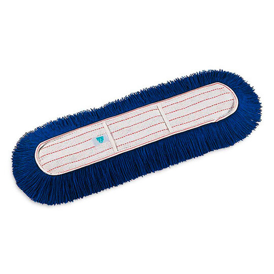 Recambio Basic MOPA acrílica azul 60x13 cm. Sistema para desempolvar el suelo con mopa. Ideal para cualquier tipo de suciedad y superficie.