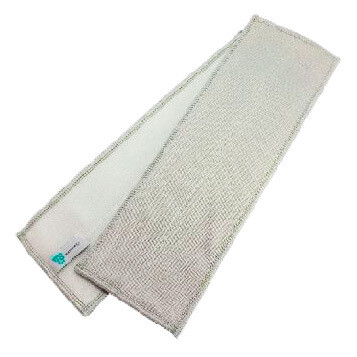 Paño en microfibra CLEAN-GLASS 42x10,5 cm. Mopa en microfibra para superficies brillantes. Ideal para limpiar en interiores, como ventanas, vitrinas, tiendas, puertas de vidrio, etc.