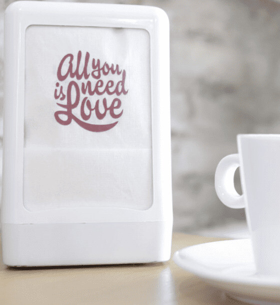 Servilleta papel FRASES MOTIVADORAS 17x17 cm 20 grs 1 capa (Caja 14000 servilletas). Las servilletas de papel con frases motivadoras para hostelería darán un valor añadido a tu bar o restaurante. Servilleta papel FRASES MOTIVADORAS 17x17 cm 20 grs 1 capa (Caja 14000 servilletas). Las servilletas de papel con frases motivadoras para hostelería darán un valor añadido a tu bar o restaurante.
