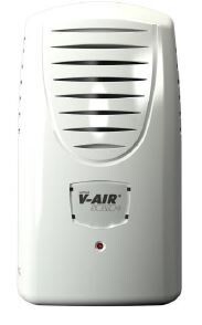 Dispersador de aire V-AIR SOLID PLUS, tecnología pionera de ambientador de múltiples fases para proporcionar una fragancia continua a grandes espacios.