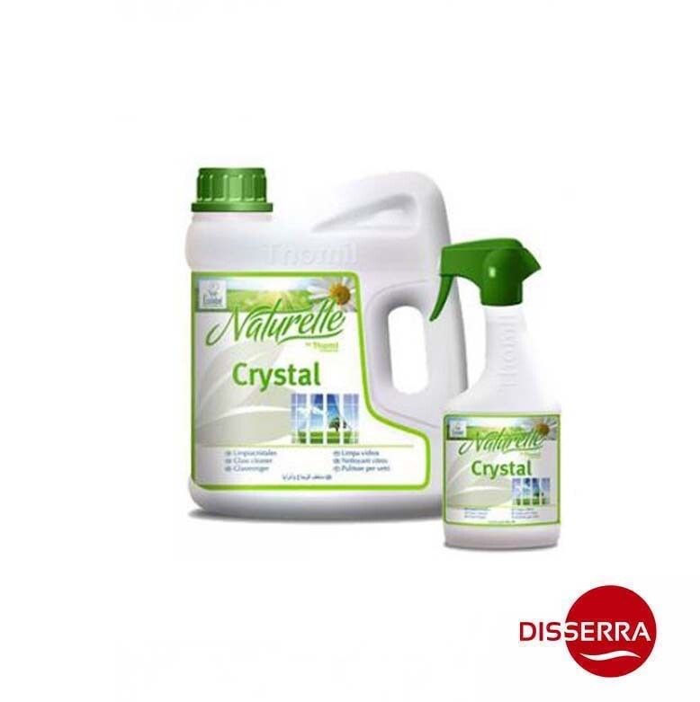 Limpiacristales ecológico CRYSTAL (Garrafa 4 l). Limpia, desengrasa profundamente y abrillanta sin dejar velos ni marcas del paño, retrasando la aparición de la suciedad. 100% Biodegradable. Limpiacristales ecológico CRYSTAL (Garrafa 4 l). Limpia, desengrasa profundamente y abrillanta sin dejar velos ni marcas del paño, retrasando la aparición de la suciedad. 100% Biodegradable.