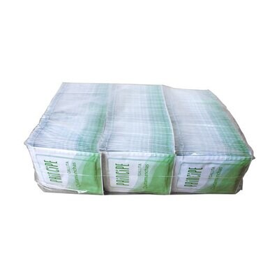 Toallita sachet Príncipe quitamanchas con solución de uso textil 57x70 mm (Paquete 100 unidades) Elimina de forma fácil y cómoda las posibles manchas de alimentos más comunes.