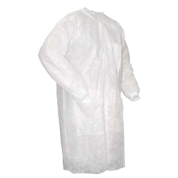 Bata polipropileno Soft 25 grs., Talla XL (Caja 50 unidades) con cierre mediante velcros, cuello tipo camisa y manga larga con elásticos para una mejor protección y adaptabilidad. Bata polipropileno Soft 25 grs., Talla XL (Caja 50 unidades) con cierre mediante velcros, cuello tipo camisa y manga larga con elásticos para una mejor protección y adaptabilidad.