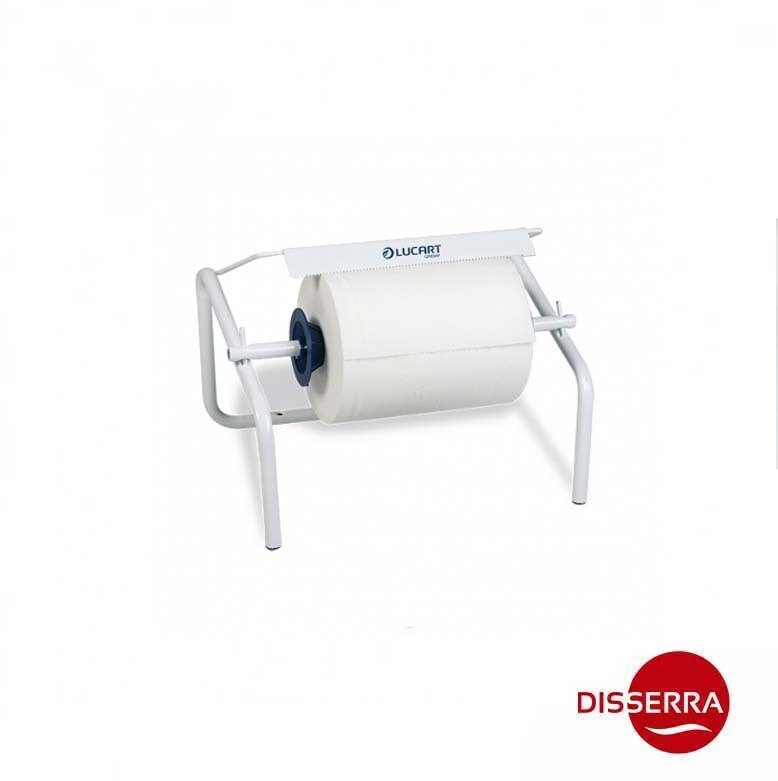 Porta-bobina celulosa metálico mural pared en blanco. Idóneo para manejo industrial. Fabricado en acero, acabado epoxi blanco. Sierra para corte de alta efectividad. Para ser fijado en muro o pared. Porta-bobina celulosa metálico mural pared en blanco. Idóneo para manejo industrial. Fabricado en acero, acabado epoxi blanco. Sierra para corte de alta efectividad. Para ser fijado en muro o pared.