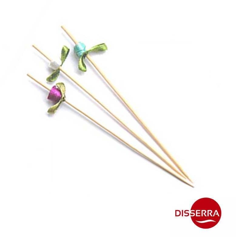 Pincho Bambú decorativo con FLOR 12 cm (Paquete 100 uds). Pinchos de bambú con flor de decoración dando le un toque de distinción en tus aperitivos, entrantes, catering y hostelería. Pincho Bambú decorativo con FLOR 12 cm (Paquete 100 uds). Pinchos de bambú con flor de decoración dando le un toque de distinción en tus aperitivos, entrantes, catering y hostelería.