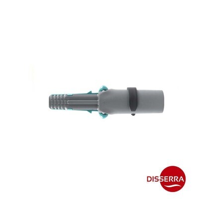 Cono terminal para sistema LAMPO para astas de Ø21 mm, permite enganchar los equipos de limpieza en un instante y desengancharlos con la misma rapidez. Cono terminal para sistema LAMPO para astas de Ø21 mm, permite enganchar los equipos de limpieza en un instante y desengancharlos con la misma rapidez.