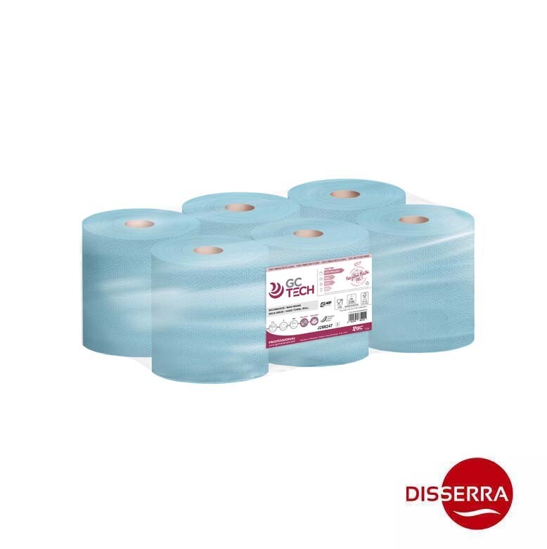 Secamanos GC TECH AZUL 2 c 76 ø rollo 106 m Peso 833 grs/rollo (Paquete 6 unidades). Ningún fruto es de color azul con lo que limitamos el riesgo de confundirnos y provocar una contaminación cruzada. Secamanos GC TECH AZUL 2 c 76 ø rollo 106 m Peso 833 grs/rollo (Paquete 6 unidades). Ningún fruto es de color azul con lo que limitamos el riesgo de confundirnos y provocar una contaminación cruzada.