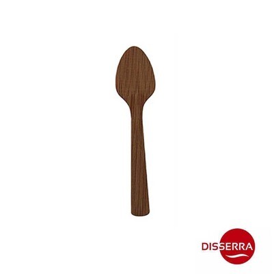 Cuchara bambú formato mini serie NIPÓN degustación aperitivos eventos y fiestas 9 cm (Paquete 100 unidades). 100% ecológico y compostable. Ideal para degustación de aperitivos en miniaturas.