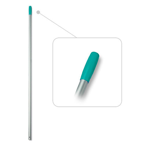Mango ALUMINIO para MOPAS 140 cm boquilla Ø 23mm. Especialmente indicado para fregonas industriales de elevado gramaje y mopas grandes.